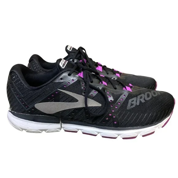 Brooks Neuro 2 Women's Running Shoes Size 11 Black Purple‎ 1202351B099 - Picture 2 of 16
